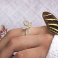 Anillo Mariposa en Filigrana