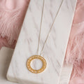 Collar Caracol Aro en Filigrana