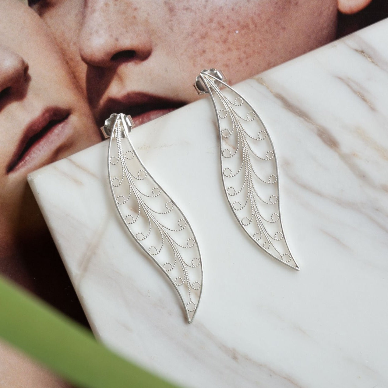 Pendientes de Filigrana Momposina en Plata Sterling. Filigree Jewelry #IAMDAILA