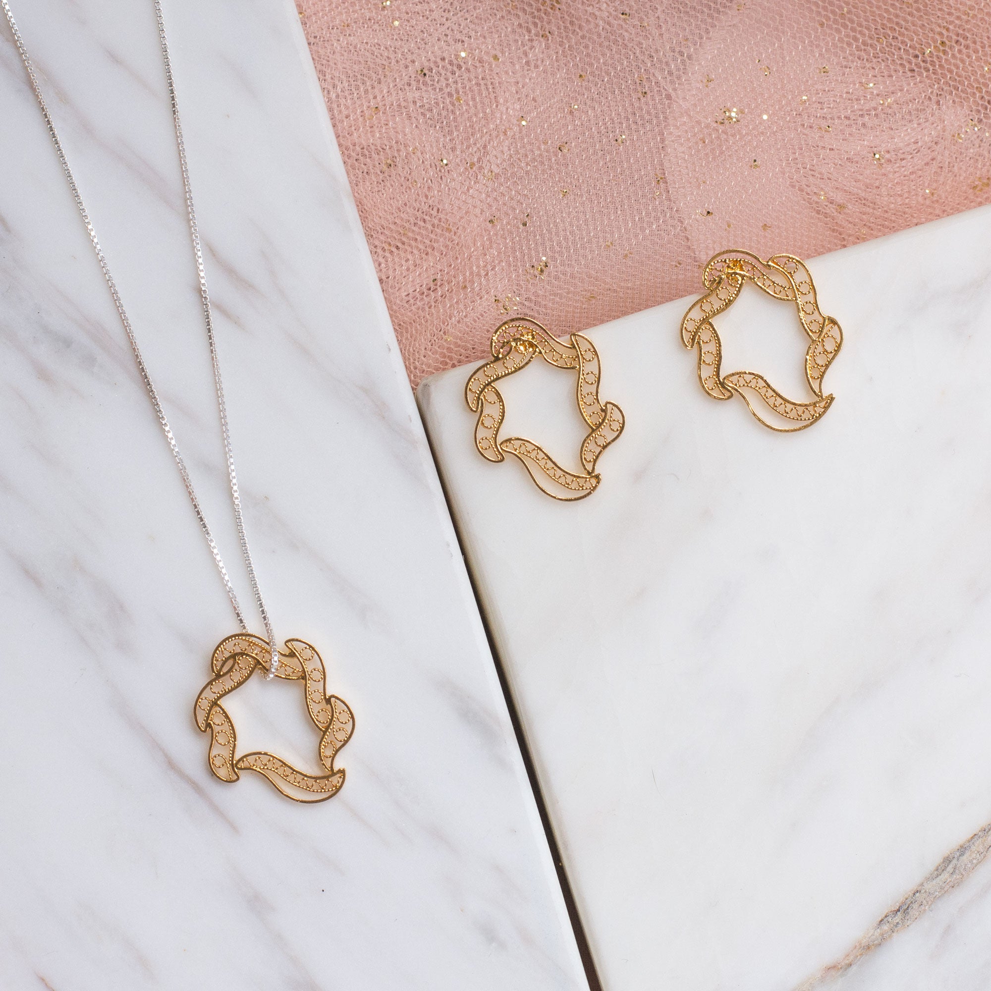 Collar Elie en Filigrana de Mompox